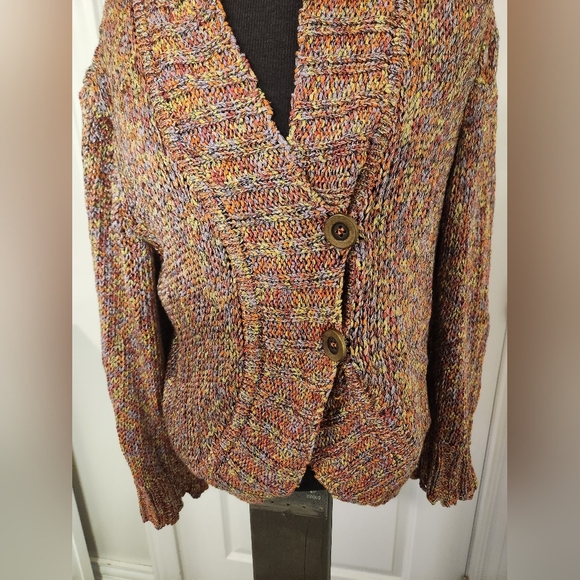 St. John Sport Multicolor Knit Cardigan - Picture 9 of 11